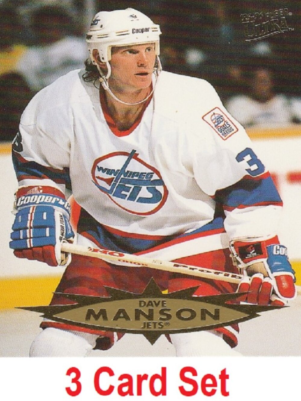 Dave Manson Hockey Card Collection